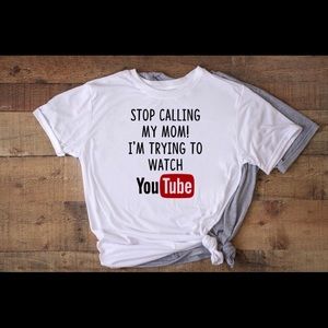 Kids youtube shirt